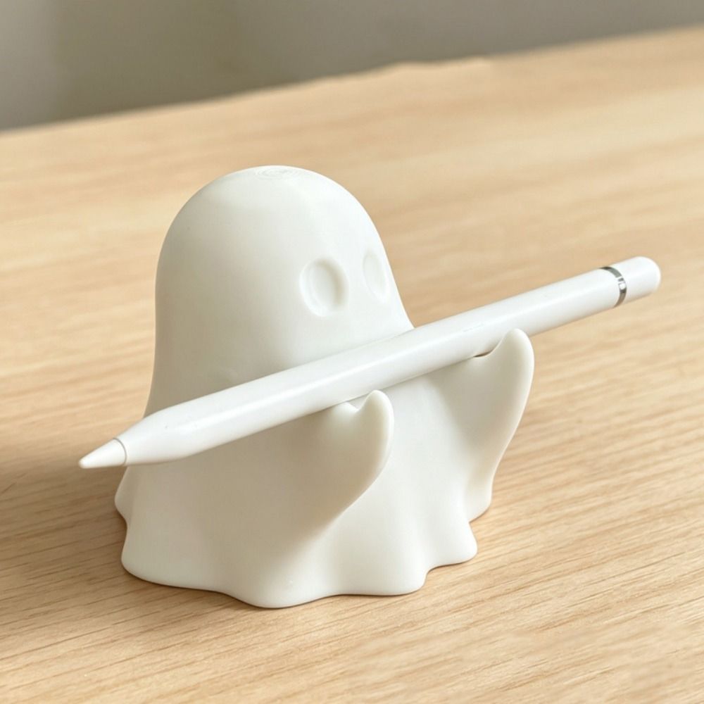 حامل أقلام على شكل شبح مطبوع ب - مراجعة 3D Printing Ghosting وسعره