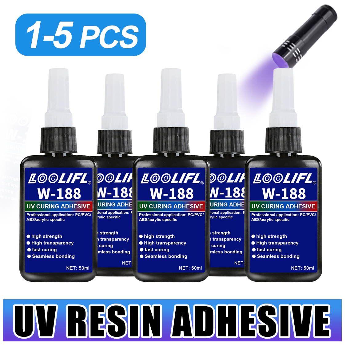لاصق LOOLIFL 188 القوي 50 مل م - مراجعة Resin Curing Station وسعره