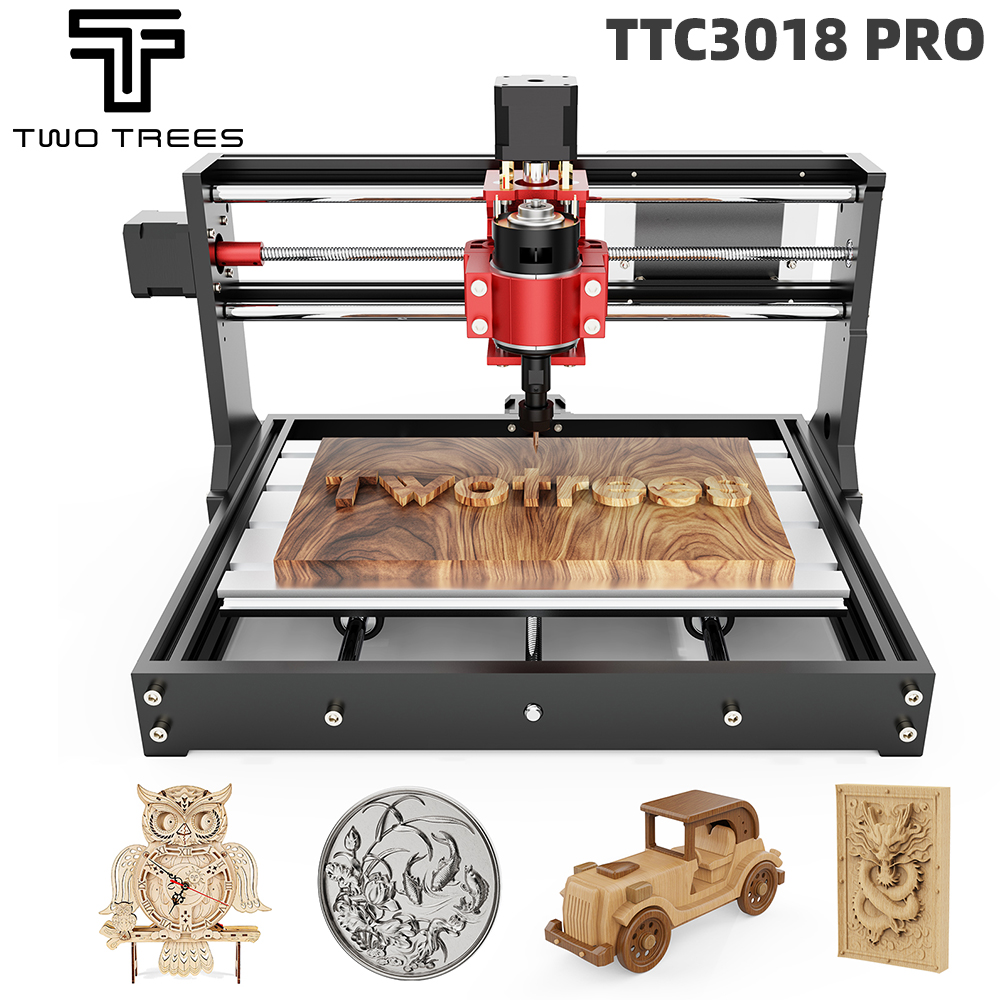 TWOTREES CNC راوتر TTC3018 Pro - مراجعة 3D Printing Z Offset وسعره