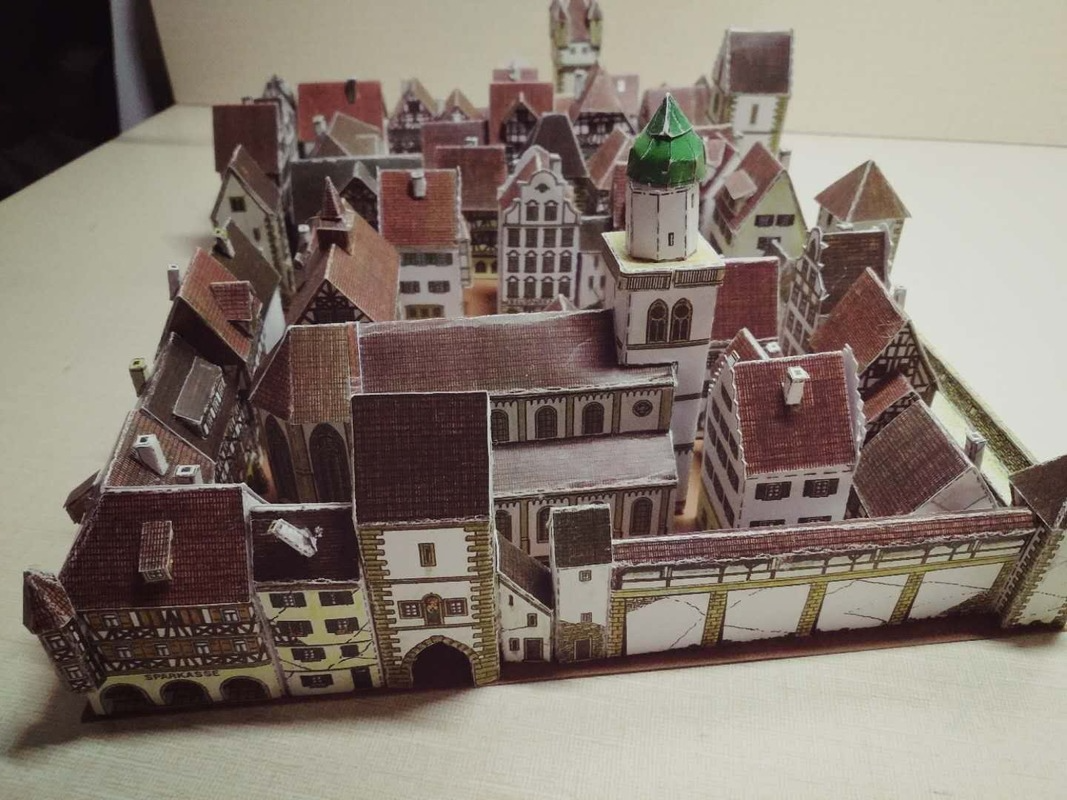 بناء المدينة في القرون الوسطى  - مراجعة 3D Printing Lego وسعره