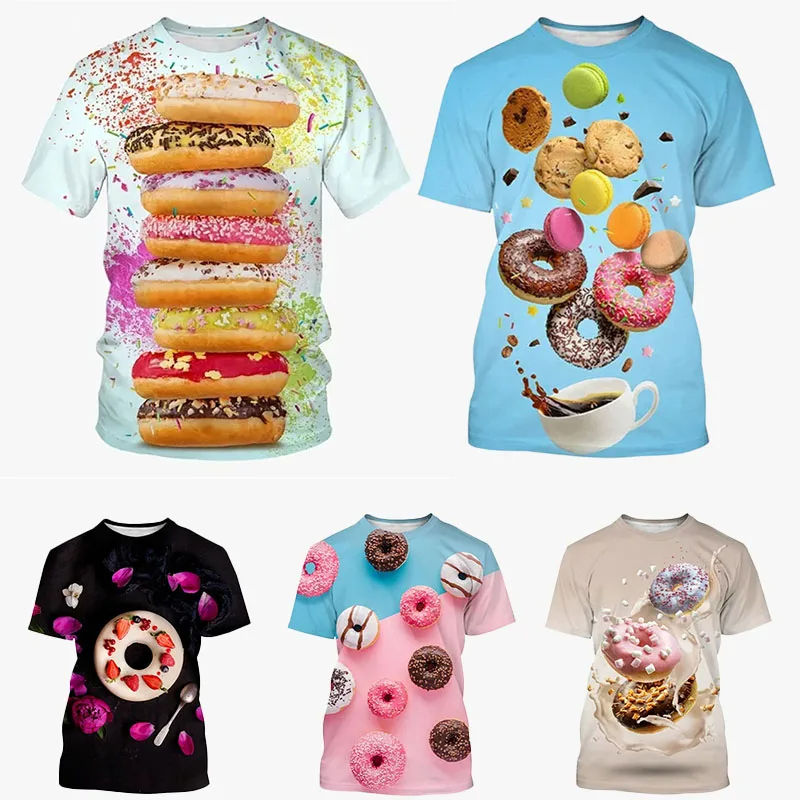 Funny Food Donuts Graphic T Sh - مراجعة 3D Printing In Food وسعره