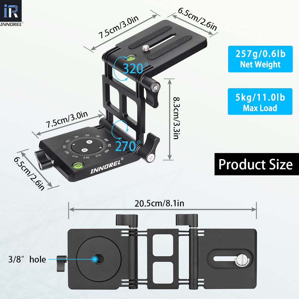 INNOREL ZH7 Z Flex Tilt Tripod - مراجعة 3D Printing Z Offset وسعره
