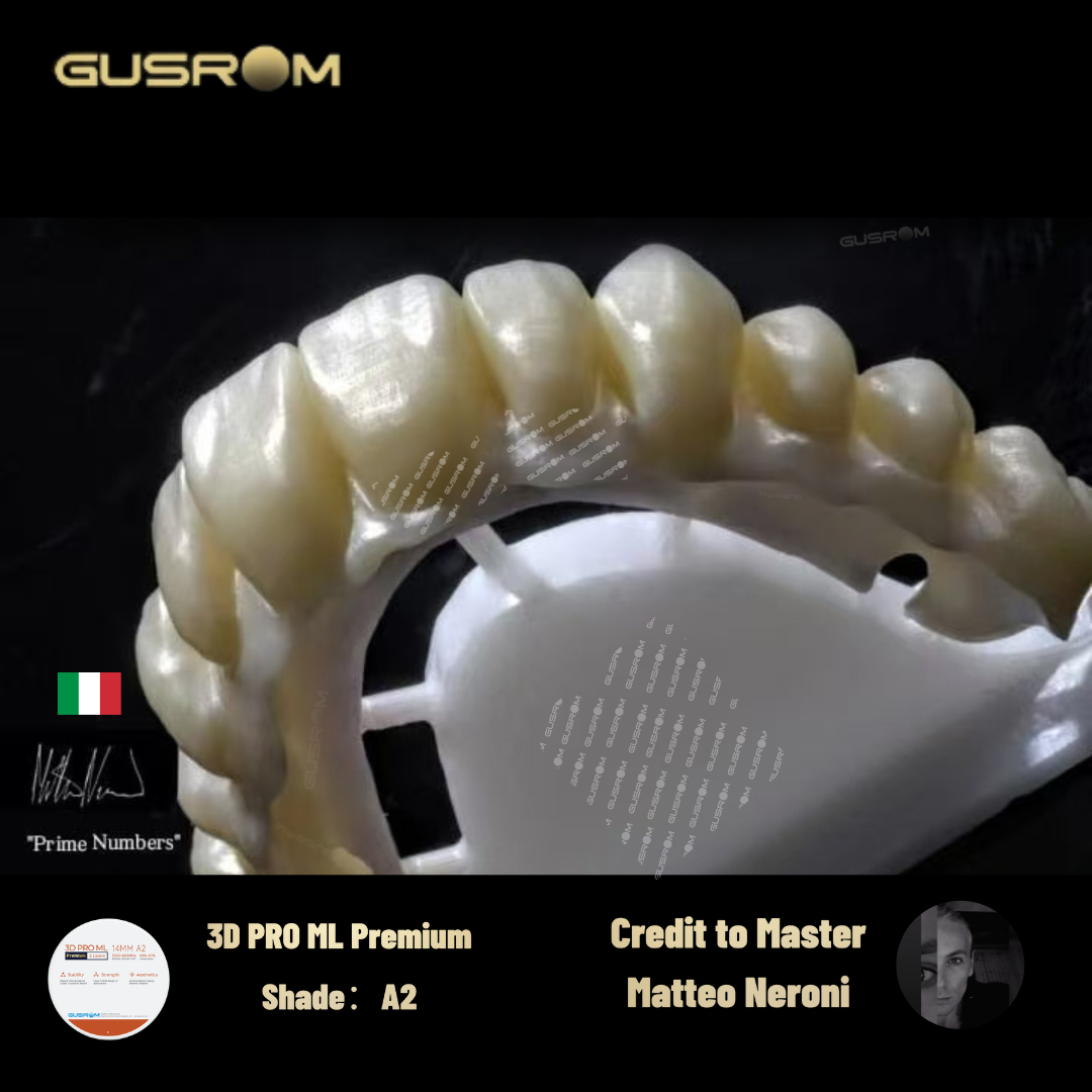 قرص زركونيا متعدد الطبقات GUSR - مراجعة 3D Printing Lego وسعره