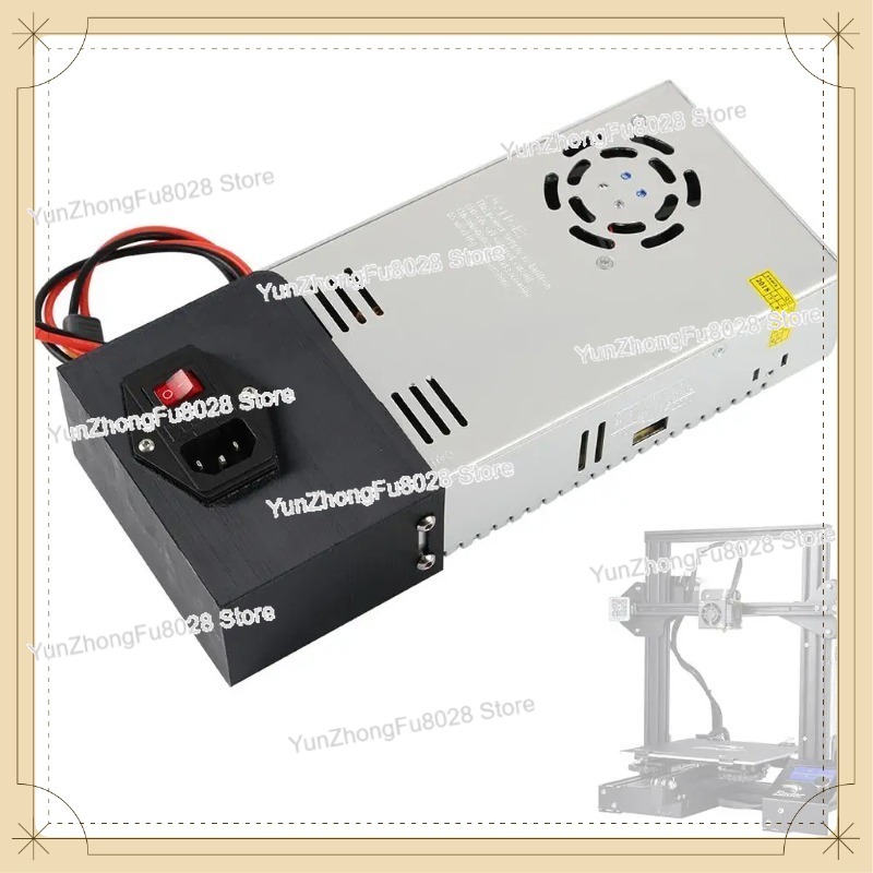 محول طاقة منظم 24 فولت 15 أمبي - مراجعة 3D Printer Power Supply وسعره