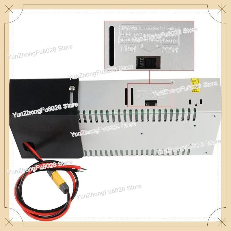 محول طاقة منظم 24 فولت 15 أمبي - مراجعة 3D Printer Power Supply وسعره
