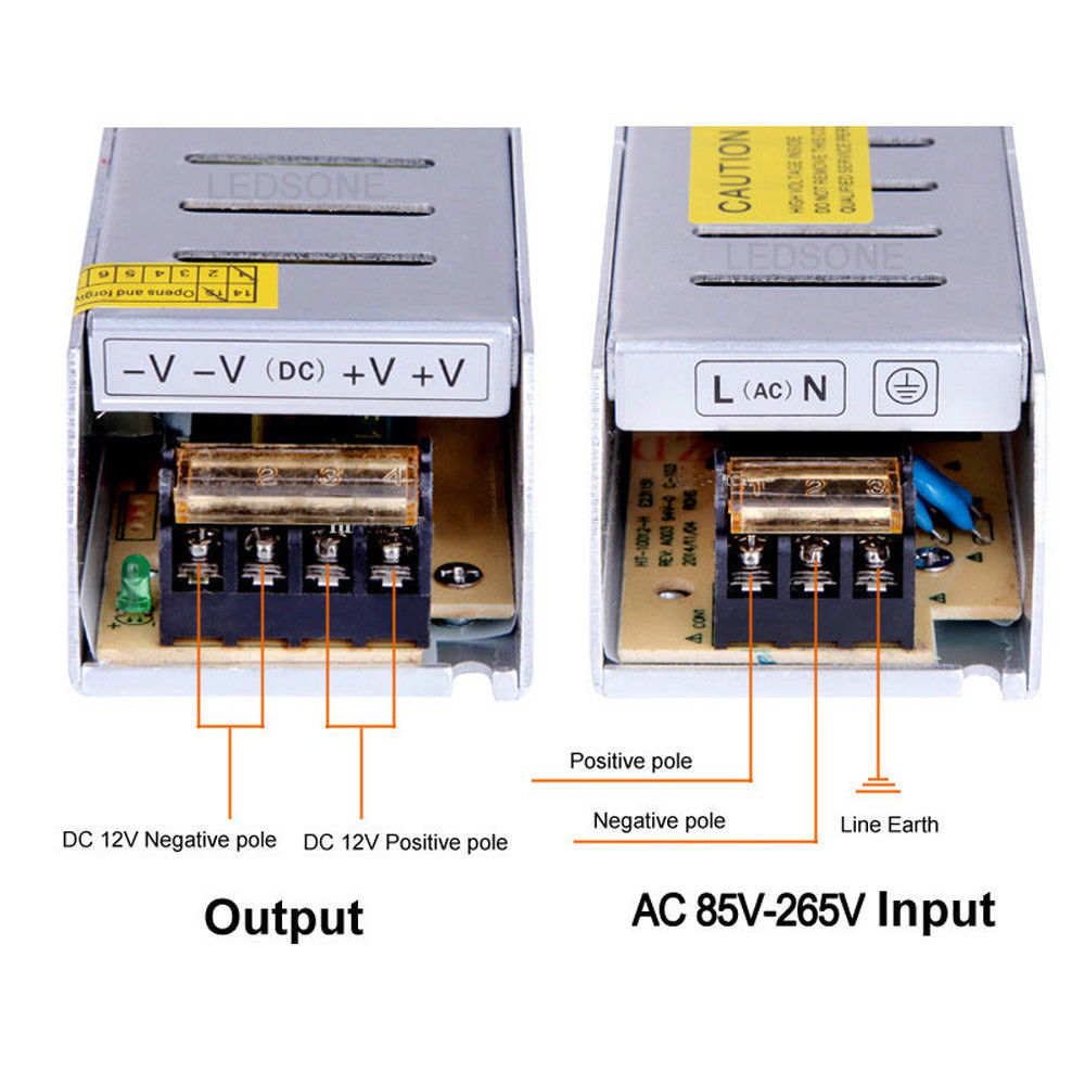 تيار مستمر 5 فولت 12 فولت امدا - مراجعة 3D Printer Power Supply وسعره