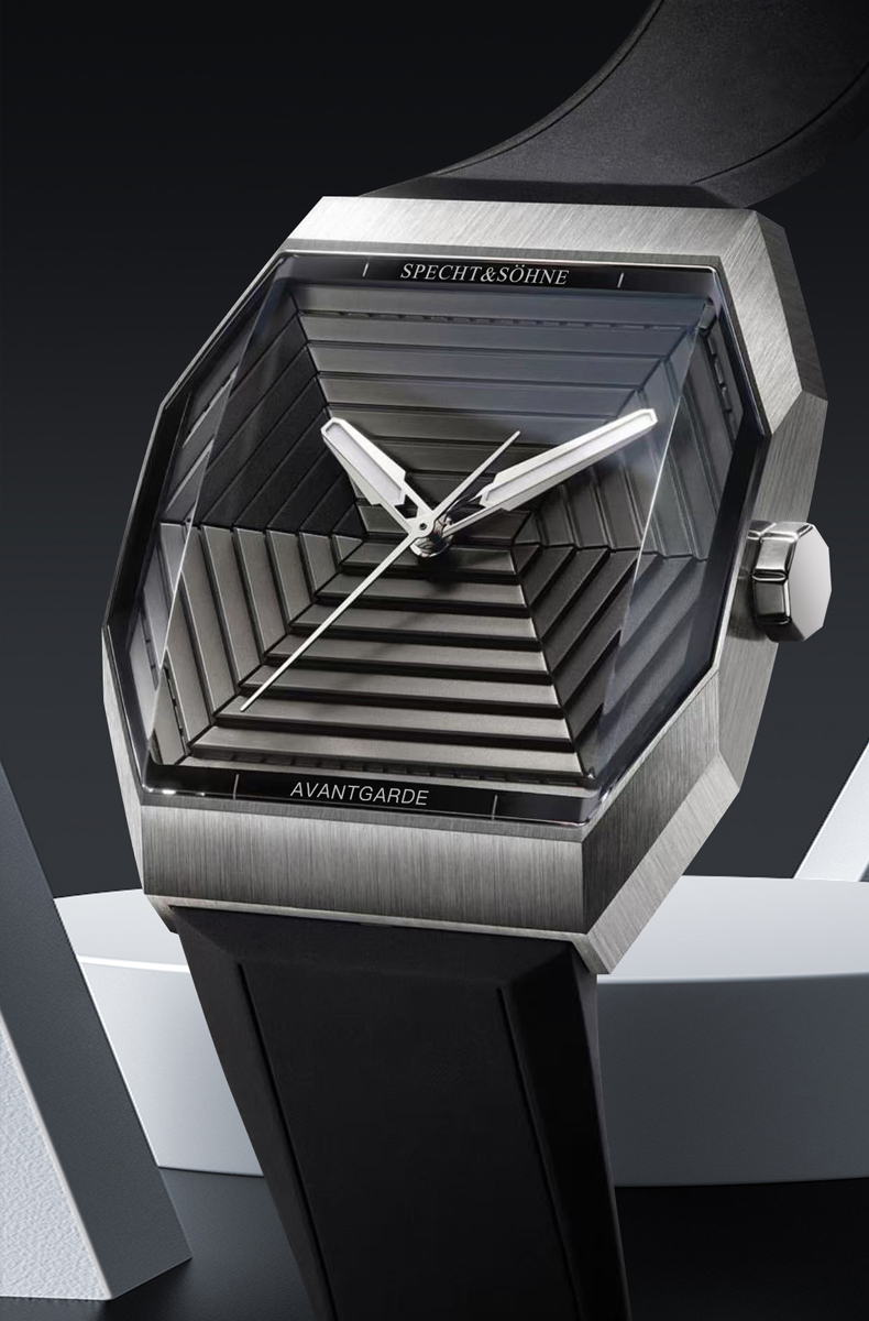 Specht & Söhne ساعة مربعة بتصم - مراجعة 3D Printing Watch وسعره