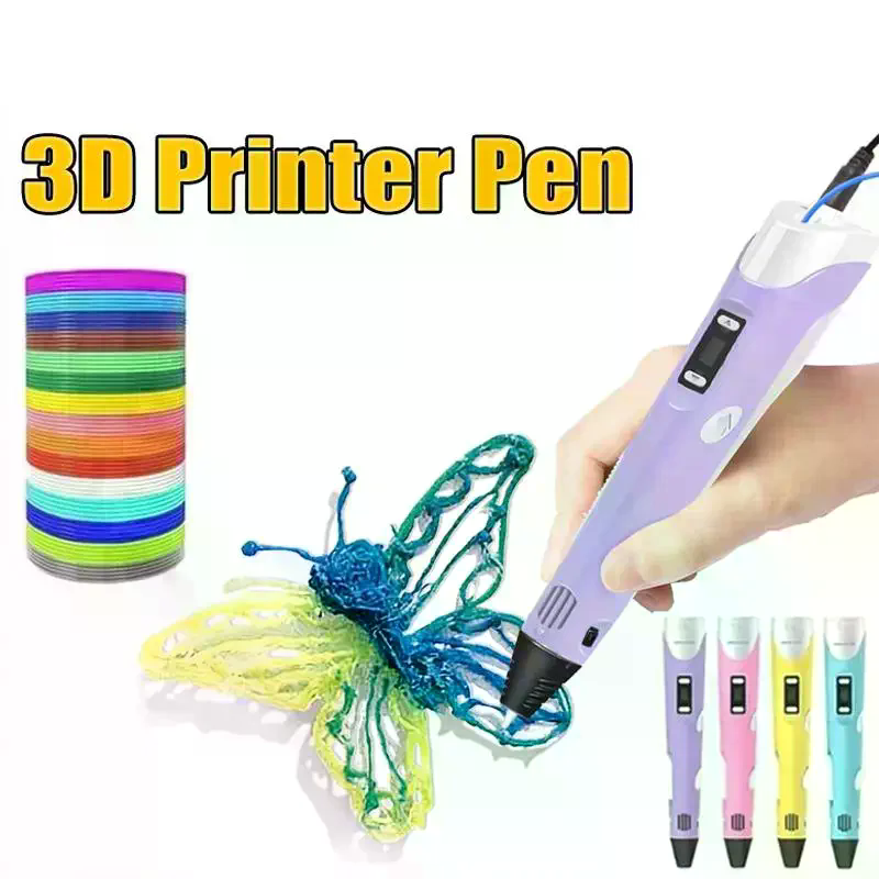 قلم طباعة ثلاثي الأبعاد ذكي لص - مراجعة 3D Printing Pen For Adults وسعره